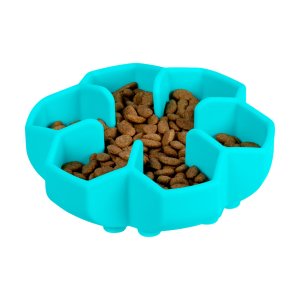 WAUDOG miska silikónová spomaľovacia 750ml tyrkysová