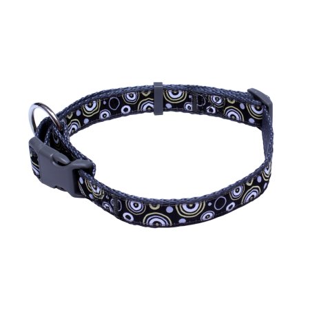 PROFIZOO Obojek popruh KROUŽKY (20 mm x 38 - 60 cm) šedá