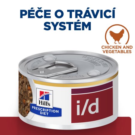 Hill’s Prescription Diet i/d Starostlivosť o zažívanie konzerva pre mačky 82 g (EXPIRÁCIA 12/2024)