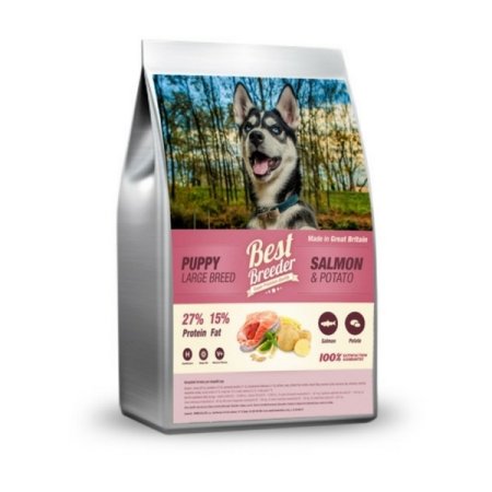 Best Breeder Large Breed Puppy Salmon & Potato 2 kg (EXPIRÁCIA 02/2025)