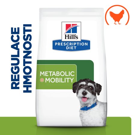 Hill’s Prescription Diet Metabolic + Mobility Mini Regulácia hmotnosti 1 kg (EXPIRÁCIA 08/2025)