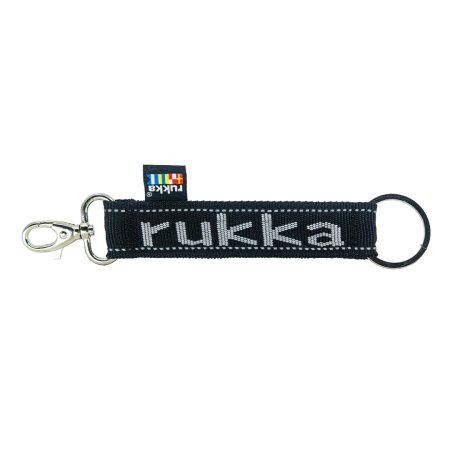Rukka Solid klíčenka s logem černá