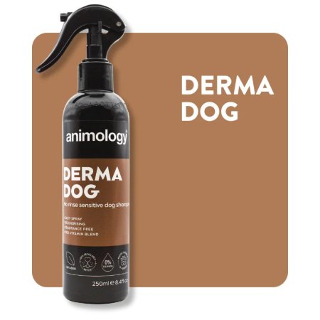 Animology Bezoplachový šampon pro citlivé psy ve spreji 250ml