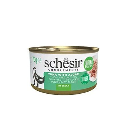 Schesir Cat konz. Adult tuňák/moř.řasy 70g