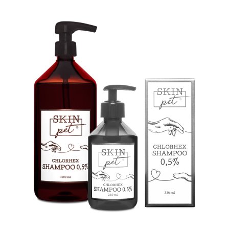 SkinPET Chlorhex Shampoo 0,5 % 1 l (EXPIRÁCIA 08/2025)