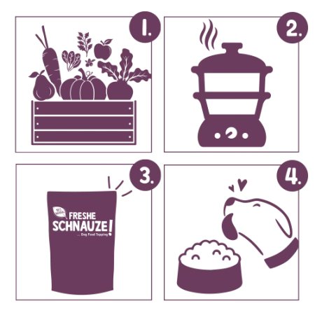 Bosch Freshe Schnauze Topping fruity orchard 200 g