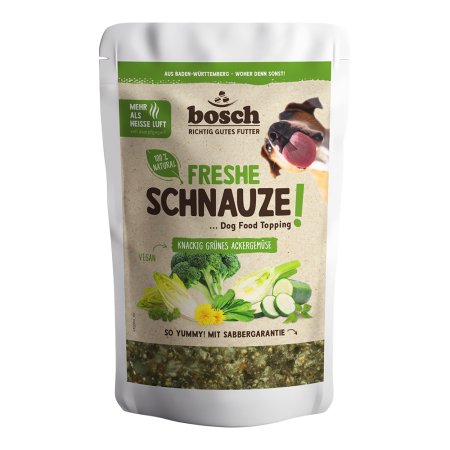 Bosch Freshe Schnauze Topping crunchy green field vegetables 200 g
