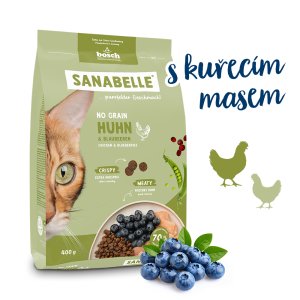 Bosch Cat Sanabelle No Grain Chicken 0,4 kg