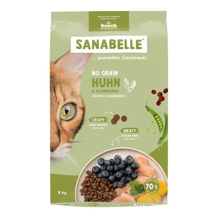 Bosch Cat Sanabelle No Grain Chicken 8 kg