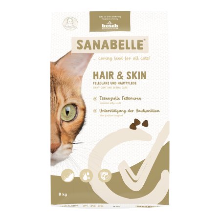 Bosch Cat Sanabelle Hair & Skin 8 kg