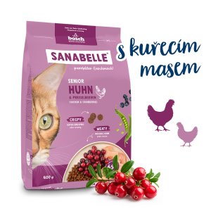 Bosch Cat Sanabelle Senior Chicken 0,4 kg