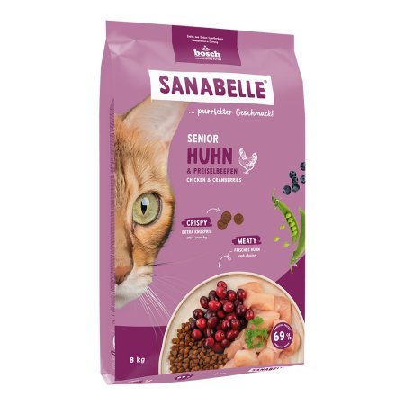 Bosch Cat Sanabelle Senior Chicken 8 kg