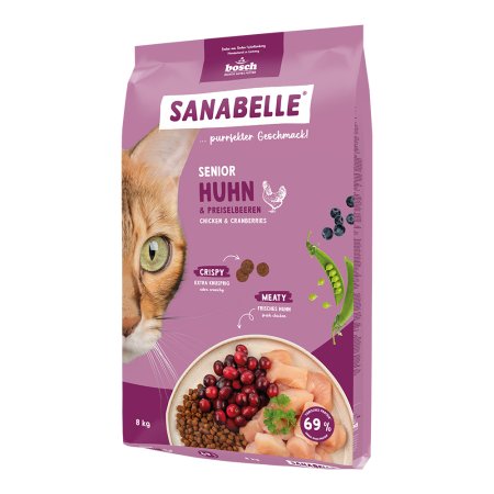 Bosch Cat Sanabelle Senior Chicken 8 kg