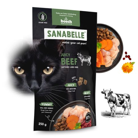 Bosch Cat Sanabelle Juicy Beef 0,25 kg