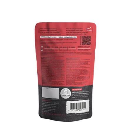 Bosch Freshe Schnauze Wet Food Beef with millet & beet 250 g