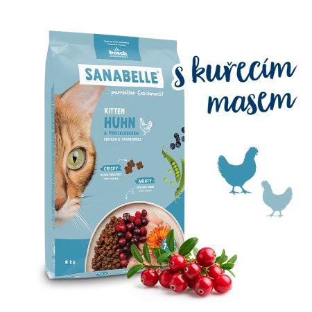 Bosch Cat Sanabelle Kitten Chicken 8 kg