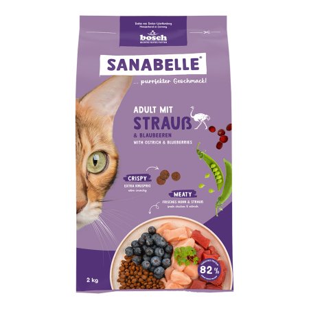 Bosch Cat Sanabelle Adult Ostrich 2 kg