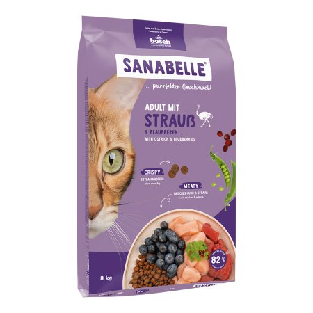 Bosch Cat Sanabelle Adult Ostrich 8 kg