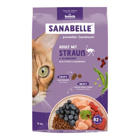 Bosch Cat Sanabelle Adult Ostrich 8 kg
