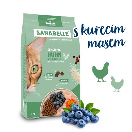 Bosch Cat Sanabelle Sensitive Chicken 2 kg