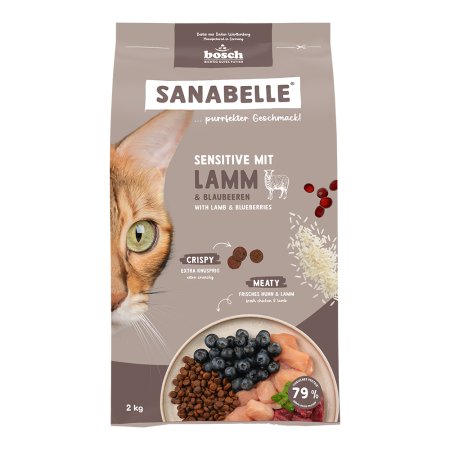 Bosch Cat Sanabelle Sensitive Lamb 2 kg