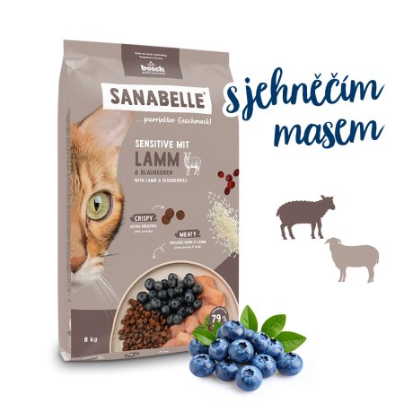 Bosch Cat Sanabelle Sensitive Lamb 8 kg