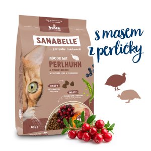 Bosch Cat Sanabelle Indoor Guinea fowl 0,4 kg