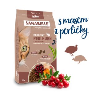 Bosch Cat Sanabelle Indoor Guinea fowl 2 kg