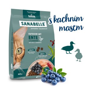 Bosch Cat Sanabelle Outdoor Duck 0,4 kg