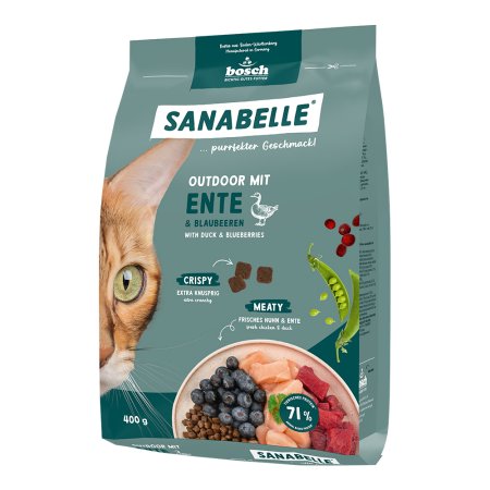 Bosch Cat Sanabelle Outdoor Duck 0,4 kg