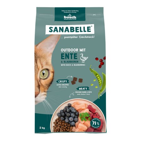 Bosch Cat Sanabelle Outdoor Duck 2 kg