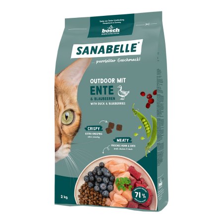 Bosch Cat Sanabelle Outdoor Duck 2 kg