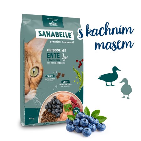 Bosch Cat Sanabelle Outdoor Duck 8 kg