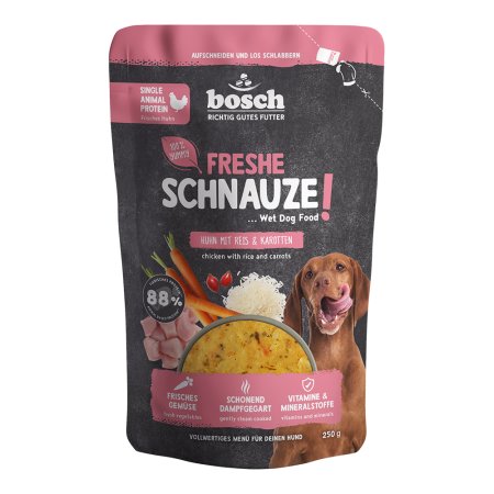 Bosch Freshe Schnauze Wetfood Mix 5 × 250 g