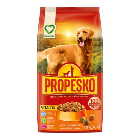 Propesko pes Vitality 10 kg