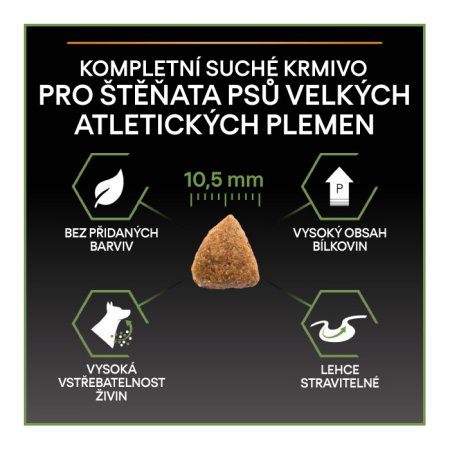 Pro Plan Large Puppy Athletic kura 12 kg (POŠKODENÝ OBAL)