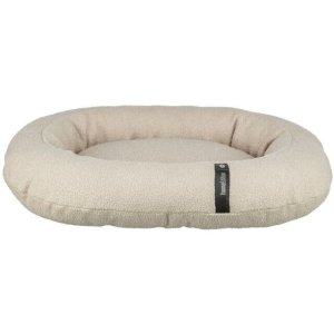 CityStyle Vital Bed HOME Edition, ortopedické oválne lôžko s okrajom, krémová 75 x 60 cm