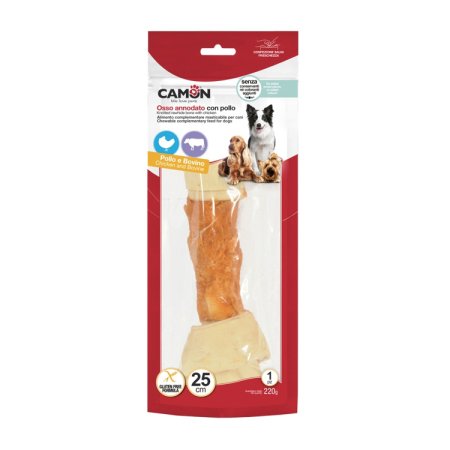 Camon Buvolie/Kuracie Uzol 1 ks 25 cm 220 g (EXPIRÁCIA 05/2025)