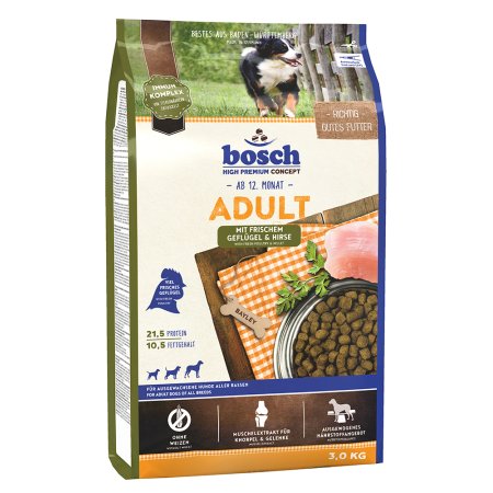 Bosch Adult Poultry & Millet 3 kg (EXPIRÁCIA 04/2025)