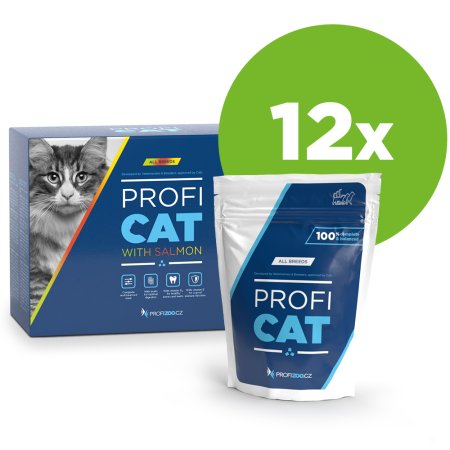 PROFICAT vrecko filety lososovej v šťave 12x85g (EXPIRÁCIA 09/2025)