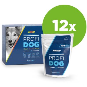 PROFIDOG vrecko filety hovädzie a kuracie v štáve 12x85g (EXPIRÁCIA 09/2025)