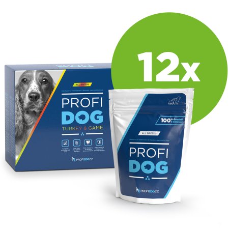 PROFIDOG kapsička filety morčacie a zverinovej v šťave 12x85g (EXPIRÁCIA 09/2025)