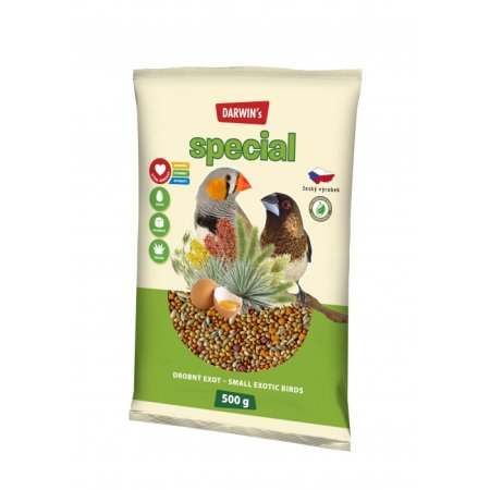 DARWINS drobný exot special 500 g (EXPIRÁCIA 07/2025)