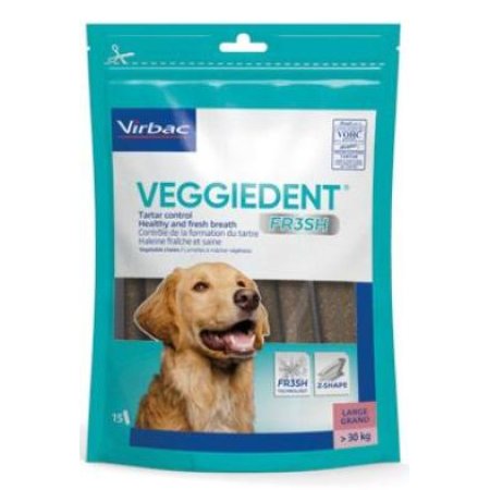 CETpes Žuvacie plátky Veggiedent L 15ks (EXPIRÁCIA 02/2025)