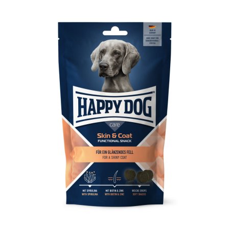 Happy Dog Care Snack Skin & Coat 100 g (EXPIRÁCIA 08/2025)