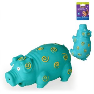 Prase modré - latex 22 cm