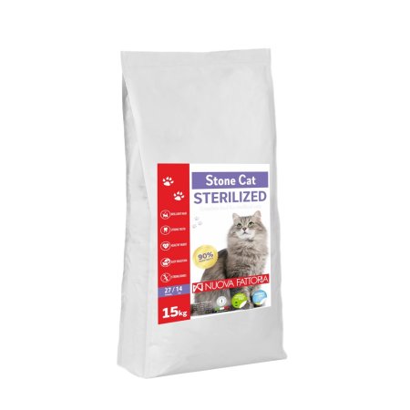 Nuova Fattoria Stone Cat Sterilized 5 kg (EXPIRÁCIA 09/2025)