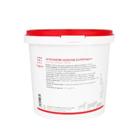 Vazelína žlutá - veterinární 1000g