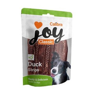Calibra Joy Dog Classic Duck Strips 80g NEW