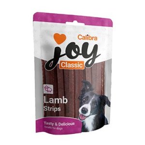 Calibra Joy Dog Classic Lamb Strips 80g NEW